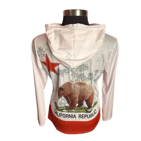 California Republic Hoodie NWOT Size M - Picture 2 of 4